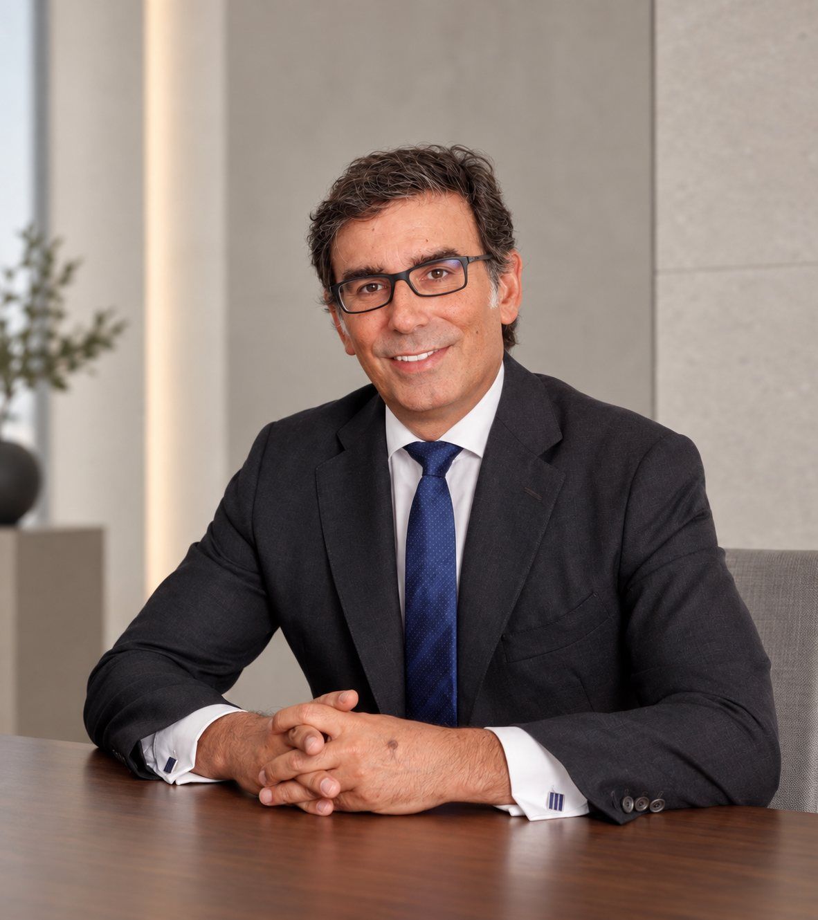 Christian Castellá Hammerstein, socio fundador, en el despacho